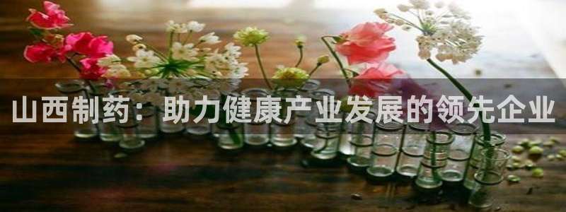j9九游会老哥俱乐部交流区：山西制药：助力健康产业发展的领先企业