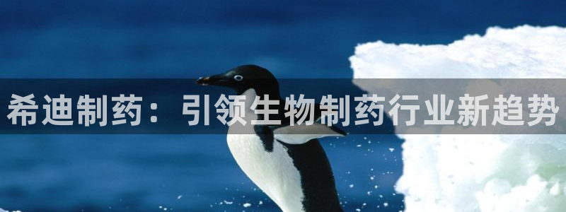 九游老哥俱乐部登录：希迪制药：引领生物制药行业新趋势