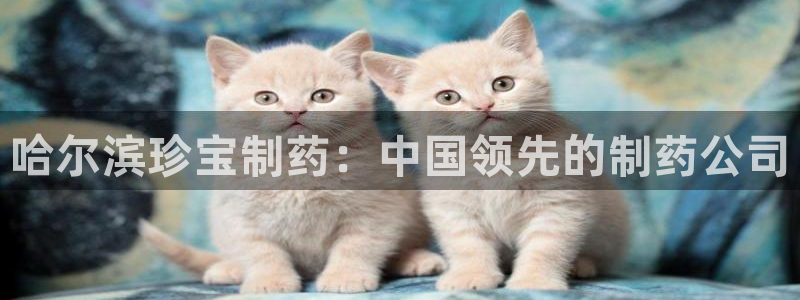 九游会老哥俱乐部：哈尔滨珍宝制药：中国领先的制药公司