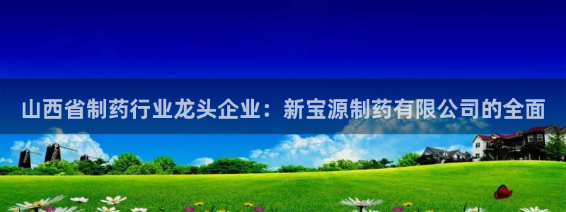 九游老哥俱乐部登录：山西省制药行业龙头企业：新宝源制药有限公司的全面
