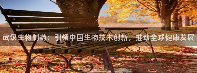 j9九游会老哥俱乐部交流区：武汉生物制药：引领中国生物技术创新，推动全球健康发展