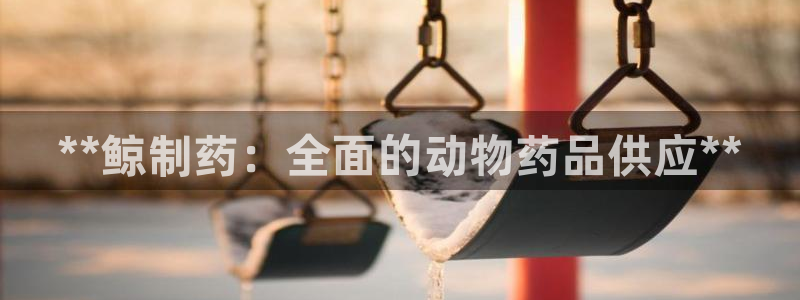 ag九游会老哥俱乐部：**鲸制药：全面的动物药品供应**
