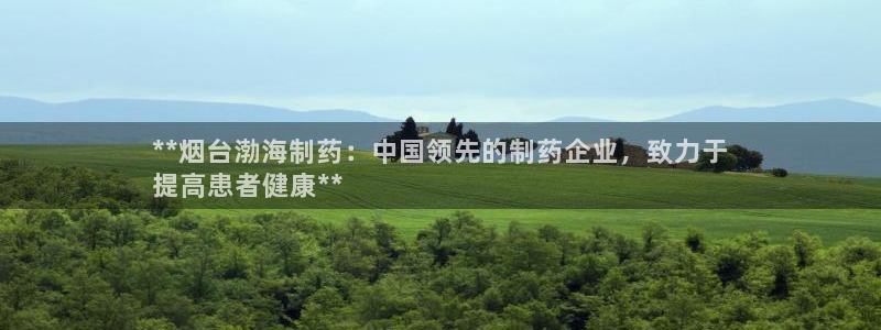 ag九游会老哥俱乐部：**烟台渤海制药：中国领先的制药企业，致力于
提高患者健康**