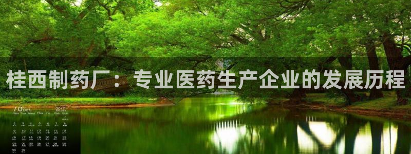 九游会老哥俱乐部必备的交流社区：桂西制药厂：专业医药生产企业的发展历程