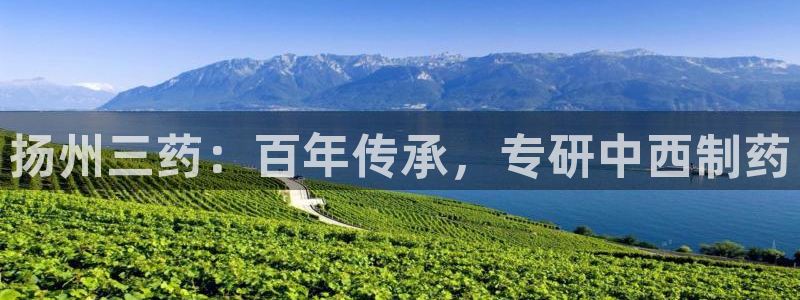 九游老哥俱乐部登录：扬州三药：百年传承，专研中西制药