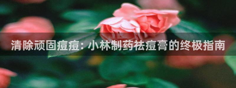 9游会老哥：清除顽固痘痘: 小林制药祛痘膏的终极指南