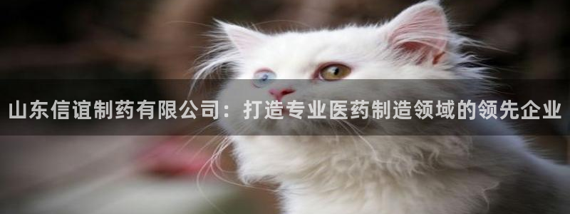 ag九游老哥俱乐部：山东信谊制药有限公司：打造专业医药制造领域的领先企业